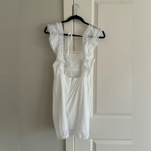 Abercrombie & Fitch White Mini Dress - Picture 3 of 6